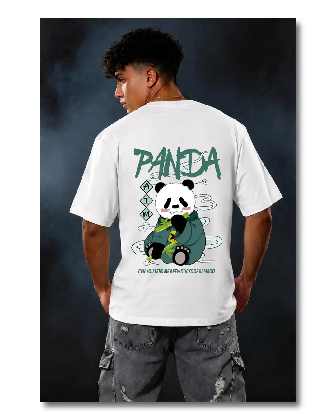 Panda 1 White T-shirt
