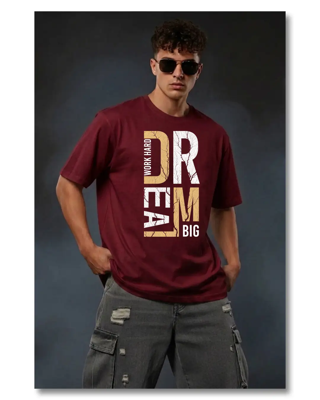 work hard dream big 1 Maroon